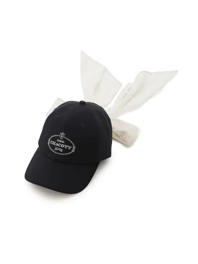 Snidel 【chacott】ribbon Cap In Black