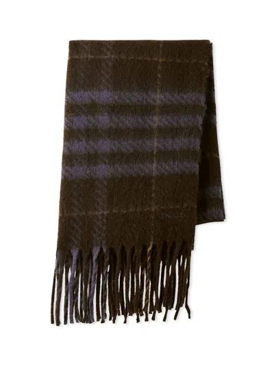 Snidel Checked Pattern Scarf