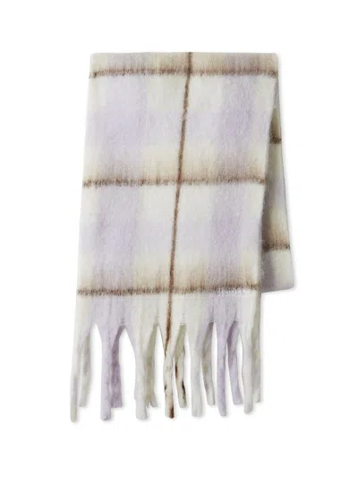 Snidel Checked Pattern Scarf