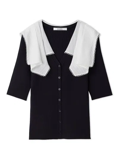 Snidel Color Detail Knit Pullover In Multi