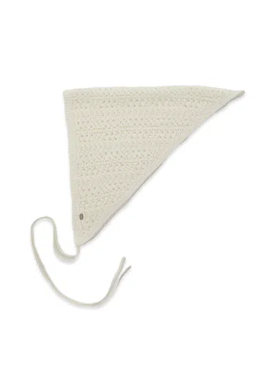 Snidel Crochet Babushka In White