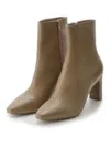 Snidel Fitted Ankle Boots In Brown