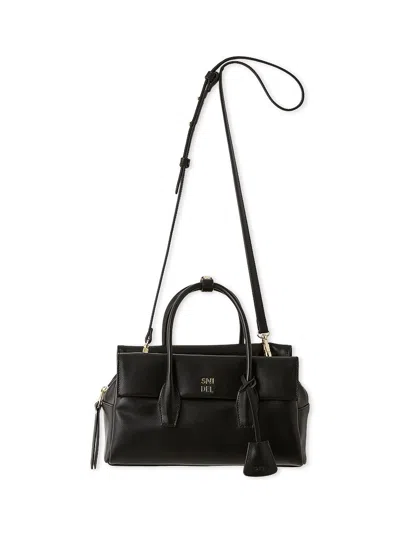 Snidel Flap Soft 2-way Boston Bag In Black