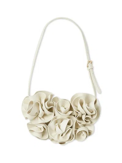 Snidel Flower Bag In White