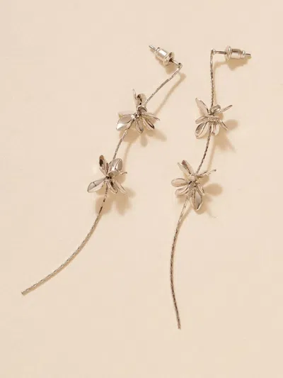 Snidel Flower Long Earrings