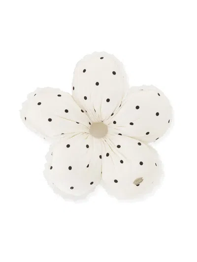 Snidel Flower Scrunchie In Brown