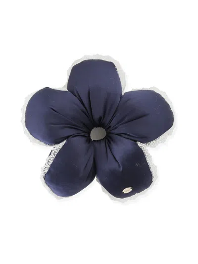 Snidel Flower Scrunchie In Brown