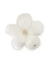Snidel Flower Scrunchie In Gray