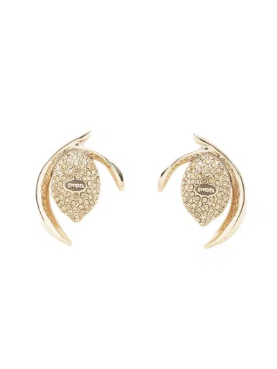Snidel Fruit Earrings In Gold