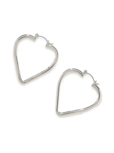 Snidel Heart Hoop Earrings