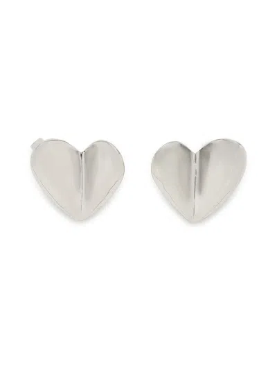 Snidel Heart Plate Earrings