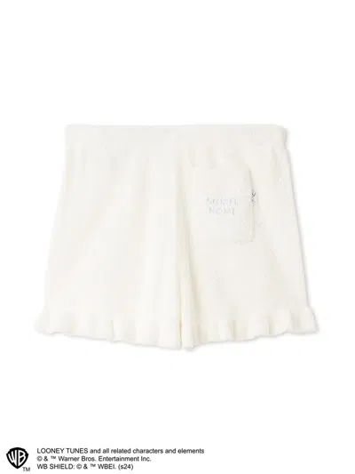 Snidel Home Tweety Bird Lounge Shorts In Neutral