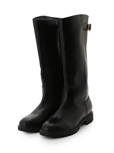 Snidel Jockey Boots In Black