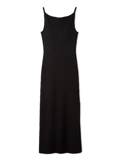 Snidel Knit Cami Dress In Black
