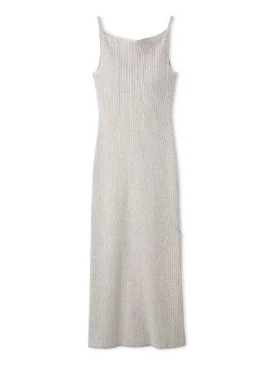 Snidel Knit Cami Dress In Gray