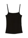 Snidel Lacoste Camisole Knit Pullover In Black