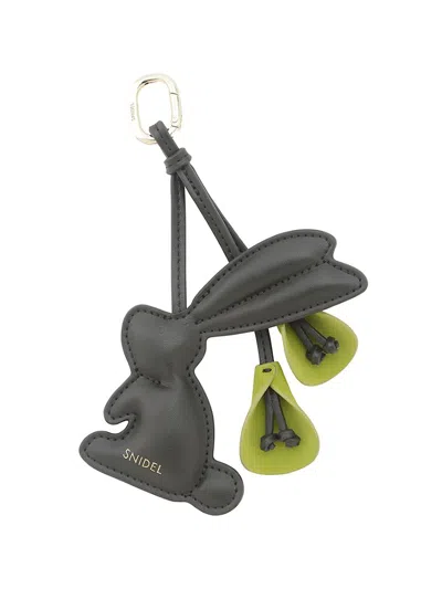 Snidel Leather Motif Key Charm