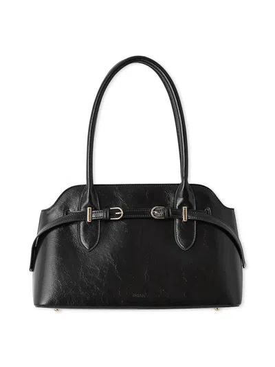 Snidel Long Handle Boston Bag In Black