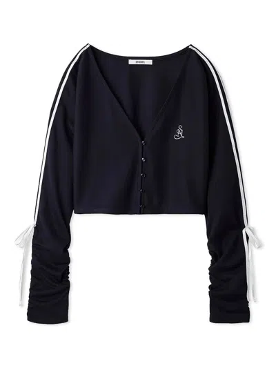 Snidel Lumishade Uv Line Bolero In Black