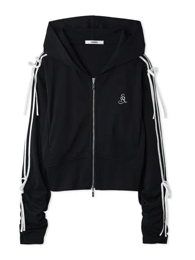 Snidel Lumishade Uv Line Hoodie In Blue