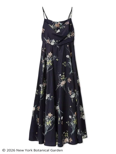 Snidel Nybg Cami Dress In Blue