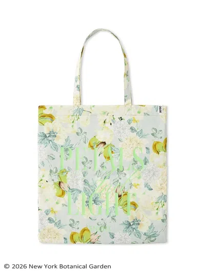 Snidel Nybg Logo Tote Bag In Yellow