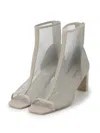 Snidel Open Toe Mesh Ankle Boot