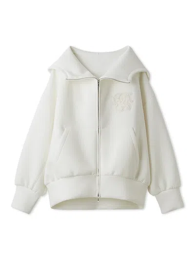 Snidel Oversized Volume Logo Hoodie In Multi