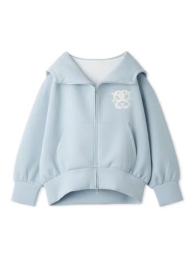 Snidel Oversized Volume Logo Hoodie In Multi