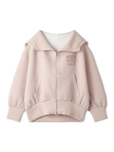 Snidel Oversized Volume Logo Hoodie In Neutral