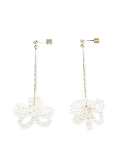 Snidel Pearl Bead Earrings