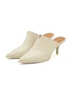 Snidel Pointed Heeled Mule In Neutral