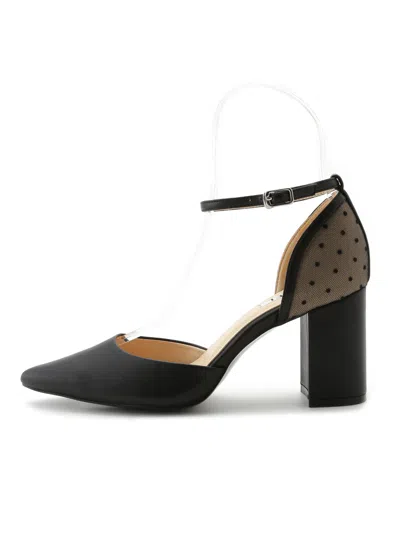 Snidel Pointed Toe Ankle Strap Heel Shoes