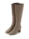 Snidel Pointed Toe Block Heel Knee-high Boots