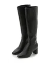 Snidel Pointed Toe Block Heel Knee-high Boots