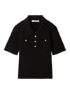 Snidel Polo Knit Pullover In Multi