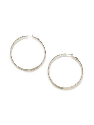 Snidel Pressed Hoop Earrings