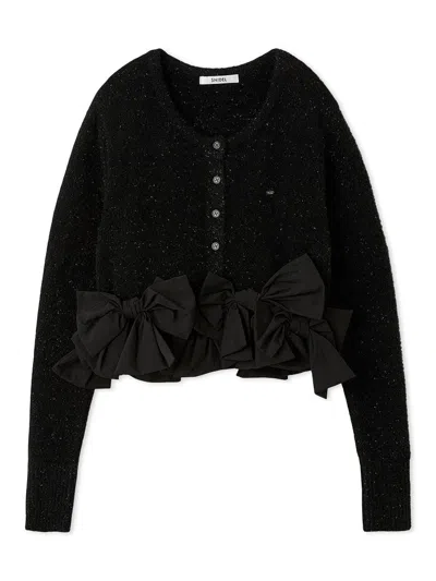 Snidel Ribbon Motif Cardigan