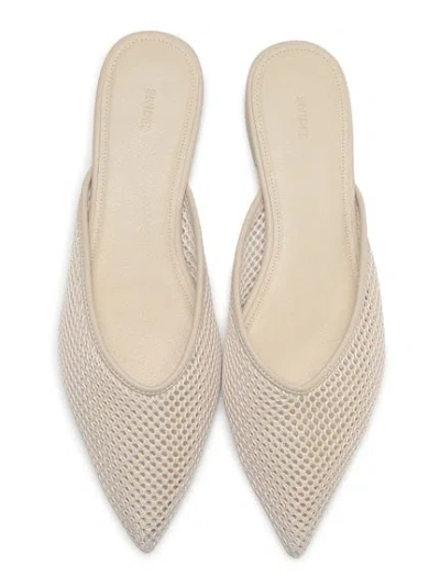 Snidel Sabot Mesh Flat Mule