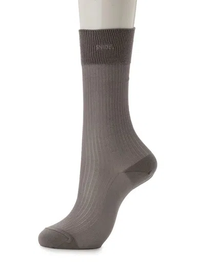 Snidel Sheer Rib Socks In Multi
