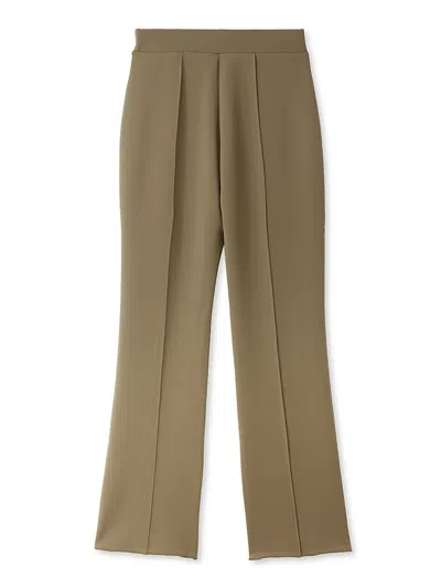 Snidel Simple Formal Trouser In Green