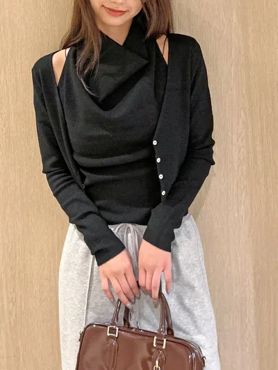 Snidel Sleeveless Knit Set