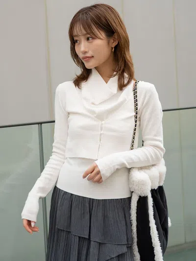 Snidel Sleeveless Knit Set