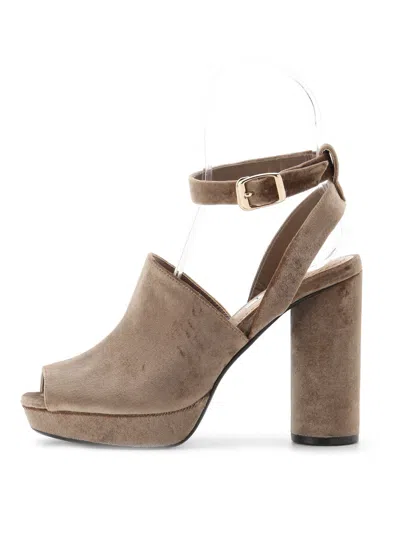 Snidel Strapped Circle Heeled Sandals