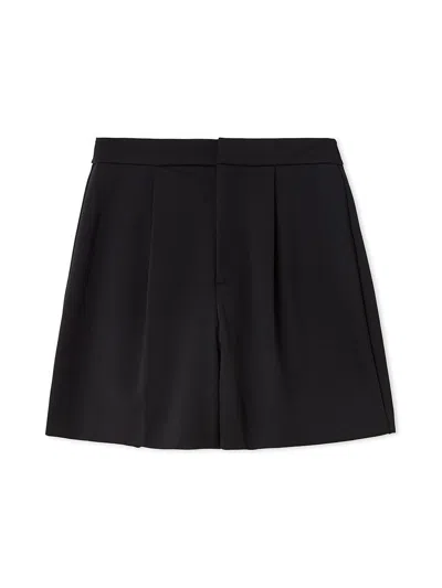 Snidel Structured Shorts In Black