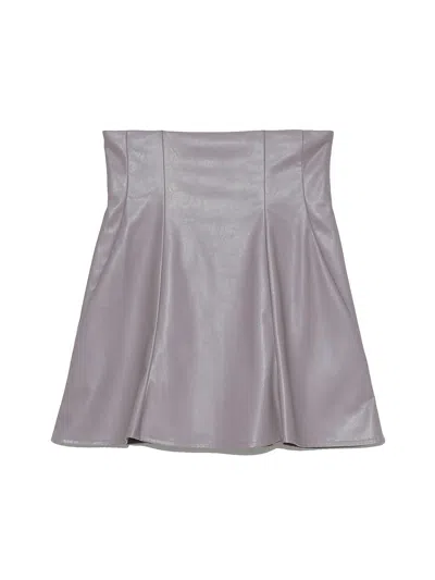 Snidel Sustainable High Waist Skort In Gray