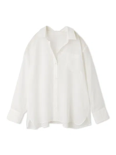 Snidel Sustainable Sheer Shirt