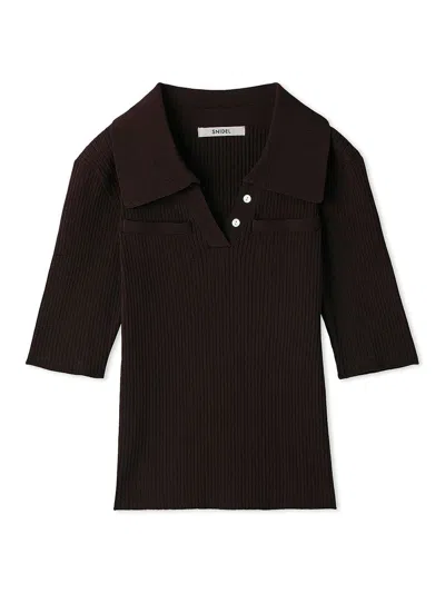 Snidel Sustainable Skipper Knit Top