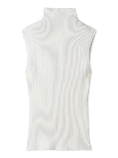 Snidel Sustainable Sleeveless Lame Knit Top