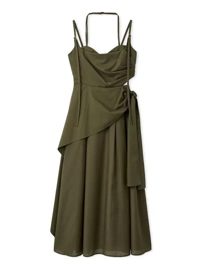 Snidel Switching Cami Dress In Multi